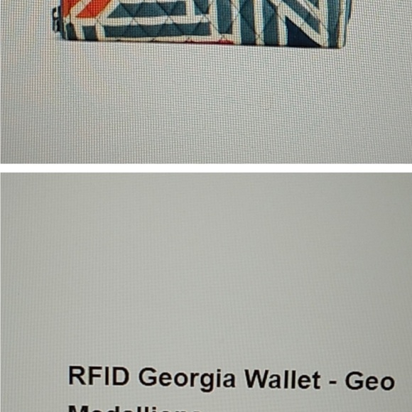 ⬇️New Vera Bradley RFID wallet - Picture 7 of 8